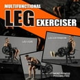 thumbnail image 6 of Syedee Leg Extension and Curl Machine, Lower Body Special Leg Machine, Adjustable Leg Exercise Bench with Plate Loaded, Leg Rotary Extension for Thigh, Home Gym Weight Machine, 6 of 9