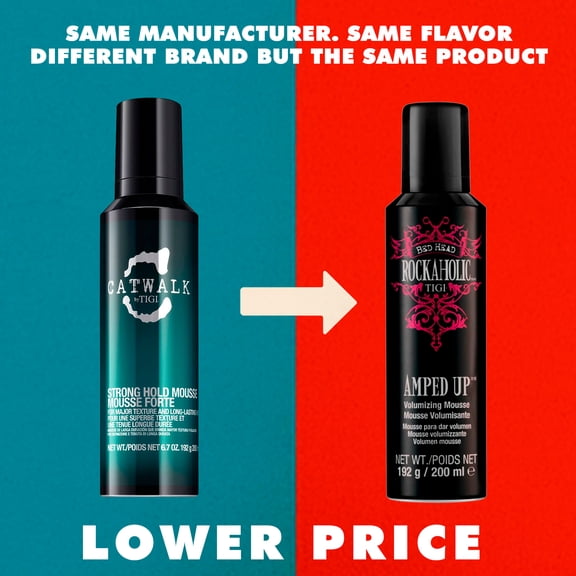 TIGI Rockaholic by Bed Head Amped Up Volumizing Mousse 6.7 oz