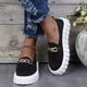 thumbnail image 1 of Zapatos de mujer Moda Metal Decoración Cómoda Malla transpirable Parte inferior gruesa Zapatos casuales Wmkox8yii  shalkjhdk2577, 1 of 1