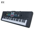 thumbnail image 3 of Lubelski 61 Key Multifunction Digital Electronic Music Piano Keyboard Toy with Microphone, 3 of 8
