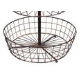 thumbnail image 4 of BirdRock Home Metal 3-Tier Wire Fruit Basket - Oil Rubbed Bronze, 4 of 6