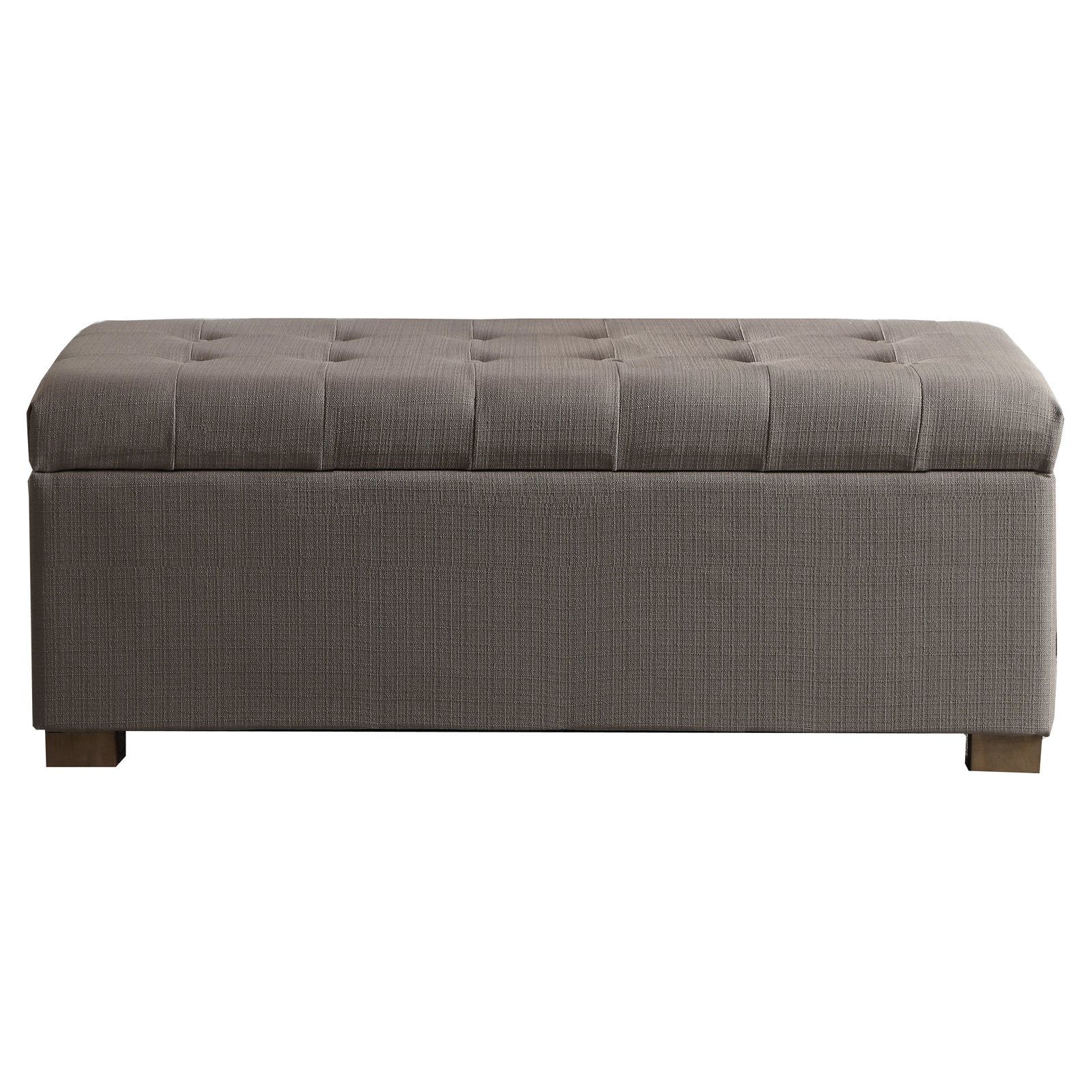 HomePop Large Tufted Storage Bench - Walmart.com - Walmart.com