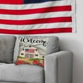 thumbnail image 4 of Clearance Under $5!Yyuenw 4Th of July Decorations Patriotic Pillow Covers 18X18 America Flag Double Sides Print Cushion Cover for Bed Sofa Cartoons Tetragonum Couch Pillow Cover, 4 of 5