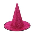 thumbnail image 2 of Mikilon Halloween Solid Color Fashion Angle Magician Hat Festival Party Wide Hats Comfortable Performance Hats, 2 of 3
