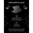 thumbnail image 6 of HP Victus 15.6'' FHD 15 Gaming Laptop, NVIDIA GeForce RTX 3050, 12th Gen Intel Core i5-12500H, 12GB RAM, 1TB M.2 PCIe SSD, Windows 11 Home, Backlit Keyboard, Enhanced Thermals, 6 of 7