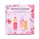 thumbnail image 1 of El kit de labios Winky Lux Winter Blossom Pink incluye bálsamo labial con Ph de flor rosa y kit de lápiz labial que cambia de color con Ph de aceite labial transparente con pétalo de flor, 1 of 5