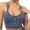 Navy, variant on Women Wirefree Bra High- Seamless Sports Bra for Women Supportive Workout Running Yoga Fitness top with Quick-Dry M Navy