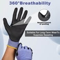 thumbnail image 4 of Safety Work Gloves, Touchscreen Compatible, Superior Dexterity, Cut Resistant, 4 of 4