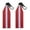 Red with Reflective Strips, variant on GOGHOST Kayak Tow Flag Oxford Fabric Red Safety Flag,Red