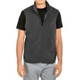 thumbnail image 3 of Men's Full-Zip Polar Fleece Vest, Charcoal Gray 3XL, 1 Count, 1 Pack, 3 of 7