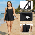 thumbnail image 4 of SOMER Tankini Tops for Women Loose Fit Modest Bathing Suit Swimsuit Swim Tops Only 2026, 4 of 7