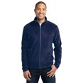 thumbnail image 1 of Port Authority F223 Full-Zip Microfleece Jacket - True Navy - Small, 1 of 2