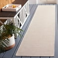 thumbnail image 2 of SAFAVIEH Martha Stewart Hampton Solid Indoor/Outdoor Runner Rug, Beige, 2' x 9', 2 of 9