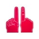 thumbnail image 1 of Jumpingount Guante de porristas de EVA, reemplazo colorido, reutilizable, lindo, Flexible, para eventos deportivos, juegos, fiesta, guantes de Disfraces de disfraces rojo blanco, 1 of 6