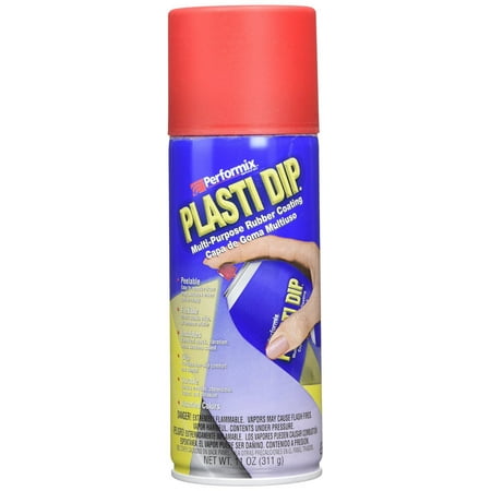 Plastic Dip 11201 11 Oz. Spray Can - Red (Best Thing To Remove Plasti Dip)