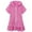 Pink, variant on Tauxra Kids Bathing Suits Girls Girls Swim Cover Up Kids Swimsuit Coverup Zip-Up Beach Bathing Suit Robe Swimsuit Cover Up Shorts Baby Girl Swim Suit Girls Swimsuit Cover Up Beach Dress Cover Up