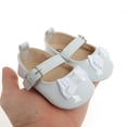 thumbnail image 3 of Yoyauz Baby Girl Mary Jane Shoes Anti Slip Rubber Sole Ballet Slippers Princess Dress Wedding Shoes Newborn Kids Shoes Toddler Shoes（0-12 Month）, 3 of 6