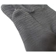 thumbnail image 3 of 18 Inch Black Natural Rubber Gloves with Crinkle Finish & Rolled Cuff - Extra Large : (Pack of 2) - GL-09918-Z02, 3 of 5