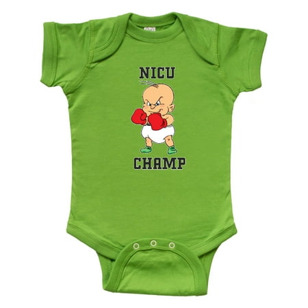 

Inktastic NICU Champ Baby Boxer Gift Baby Boy or Baby Girl Bodysuit