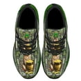 thumbnail image 2 of German Shepherd Shamrock Irish Celtic Cross Shoes Sneakers Black Size 13, 2 of 7