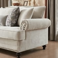 thumbnail image 5 of Morden Fort Modern Chenille Farmhouse Couch and Loveseat Set with Throw Pillows for Living Room, Bedroom, Apartment, Office, 5 of 8