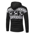 thumbnail image 1 of Sudaderas Con Capucha Para Hombres Navidad Casual Ciervo Impreso Bolsillo Con Capucha Sudadera Con Capucha Odeerbi ODB-4, 1 of 3