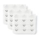 thumbnail image 1 of Señora 5Pcs 3 Gancho De 3 Filas Longitud Ajustable Correa Del Sujetador Extensor Ganchos De Hebilla Blanco 3pcs Una Talla, 1 of 5
