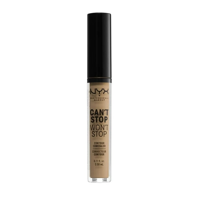 NYX PROFESSIONAL MAKEUP, Can't Stop Won't Stop Contour Concealer, 24h Full Coverage Matte Finish