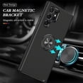 thumbnail image 4 of Casing Ponsel Dudukan Pelindung Mobil dengan Dudukan Cincin Jari Tak Terlihat, Anti Jatuh untuk Casing Ponsel Samsung Galaxy S23 S22 S21 S20 Ultra Plus FE Note20 Phone case (Blue,Note20 Ultra), 4 of 8