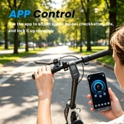 Electric Scooter for Adults, 19 Miles Long Range, 21 Mph Top Speed, Commuting Electric Scooter with Cruise Control, Dual Braking Systems 500W E-Scooter for Adults Teens