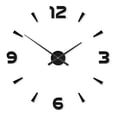 thumbnail image 5 of Manecillas de reloj 3D, manecillas de reloj grandes de bricolaje, agujas, relojes de pared, decoración de arte para el hogar 3D, accesorios de mecanismo de reloj de cuarzo (negro), 5 of 5
