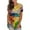 Green, variant on Patlollav Womens Plus Size,Womens Tops Funny Print Casual Loose Fit Tee Shirts Blouse Print Shirt