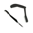 thumbnail image 2 of CIMAXIC 2pcs Foldable Eyebrow Combs Stainless Steel Plastic Handle Eyebrow Grooming Comb Tool,5.63"X0.59"X0.39", 2 of 4