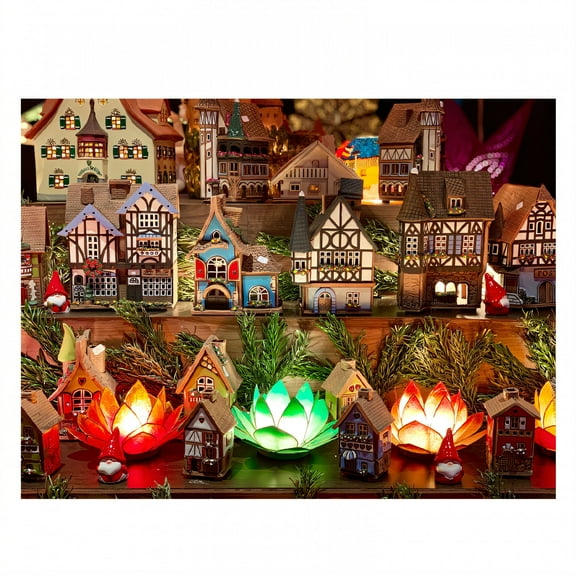 DESIGNICE Puzzles for Adults 500 Pieces,Secure Elements 500 Pieces Puzzles for Adults,Fine Artistry Puzzles,style1