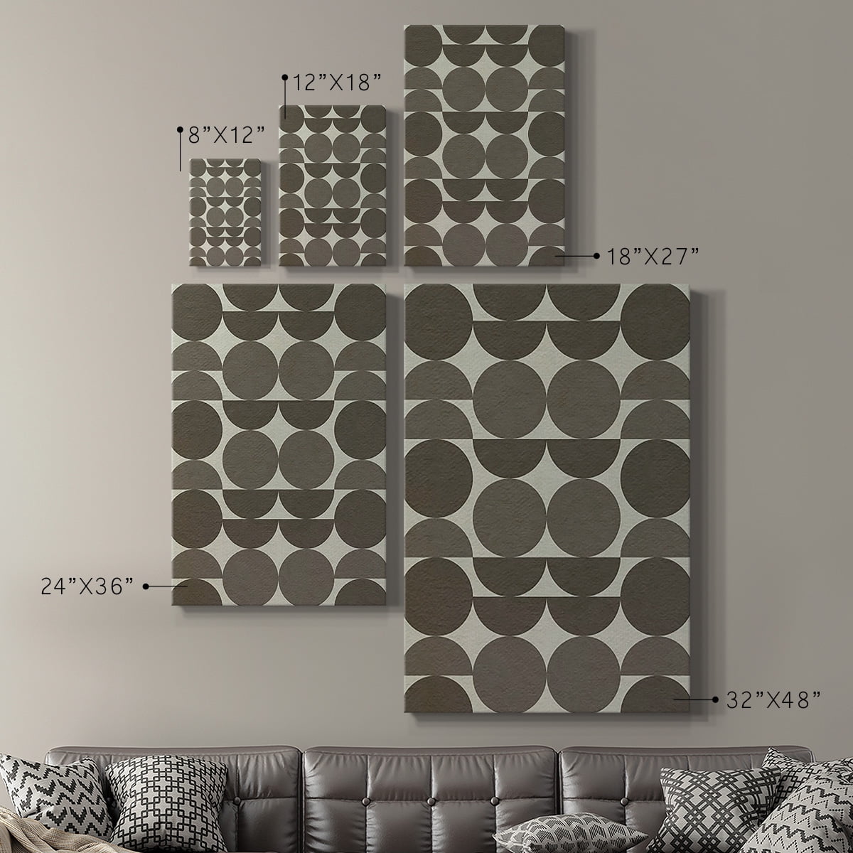 Neutral Subtle Shift I Premium Gallery Wrapped Canvas - Ready to Hang