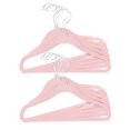 thumbnail image 2 of Childrens Velvet Hangers - 10 Pink Velvet Hangers (for use with Child Garment Rack), 2 of 3
