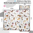 thumbnail image 5 of Cartoon Dachshund Toddler Nap Mats for Kids Preschool,Sleeping Mat Bag or Kids,Toddler Sleeping Bag,Toddler Nap Mat or Daycare, 5 of 6