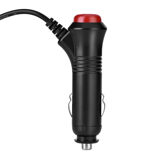 Cargador para Encendedor de Cigarrillos de Automóvil de 12 V con Interruptor y Luz Indicadora para Dispositivos de CC de 12 V
