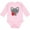 AD-Pink, variant on Inktastic Heart Cat Boys or Girls Long Sleeve Baby Bodysuit