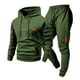 thumbnail image 2 of Ceisia Men's Slim Fit Hooded Tracksuit Set Long Sleeve Pullover with Elastic Waist Joggers Casual Sports 2-Piece Outfit Gifts, 2 of 3
