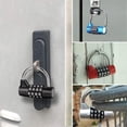 thumbnail image 2 of Multifunctional Combination 4 Digit Security Padlock Gym Locker Drawer Luggage Cabinet Toolbox Door Lock Door Padlock, 2 of 5