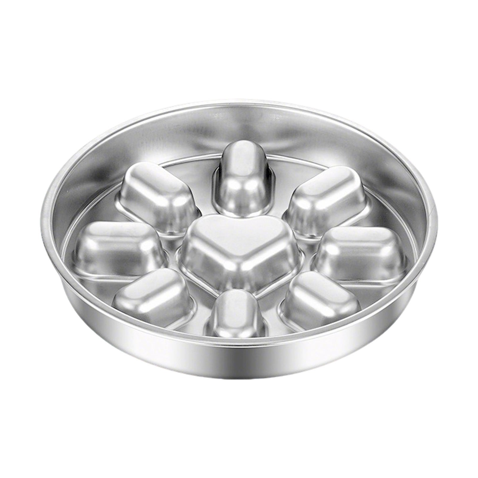 Smart Slow-Feeder Bowl for Cats and Dogs with Maze Design in Stainless Steel for Indoor Feeding— Kitchen Pet Dish
