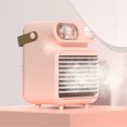 thumbnail image 2 of Aire acondicionado portátil, mini ventilador de refrigeración para oficina en casa en habitación pequeña (verde) JM, 2 of 5