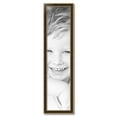 thumbnail image 2 of ArtToFrames 10" x 43" Black Panel With Gold Lip Picture Frame, 10x43 inch Multi Wood Poster Frame (WOM-5092),  Pack, 2 of 7