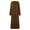 Khaki, variant on HAiming Women's Winter Hooded Plush Fleece Warm Casual Long Sleeve Zipper Sport Coat Plus Size Solid Color Long Jacket