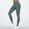 thumbnail image 5 of BILIKEYU Women's Thick High Waist Yoga Pants Leggings, Womens Fall Pants, Yoga Pants Women, Leggings for Women, 5 of 6