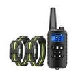 thumbnail image 2 of Collar de entrenamiento para perros Yinane impermeable recargable verde, 2 of 6
