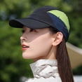 thumbnail image 2 of Lumtrix Sports Workout Hat Baseball Athletic Fitted Hat Lightweight Running Baseball Outdoor Hats For Men & Women Black One Size, 2 of 5