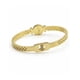 thumbnail image 5 of Brazalete Unisex de Oro Laminado con Detalle Negro, 5 of 14