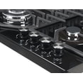 thumbnail image 3 of Parrilla Gas Kutchen Kpg50660b 4 Quemadores Cristal negro 60cm KUTCHEN KPG50660B EMPOTRE GAS, 3 of 6